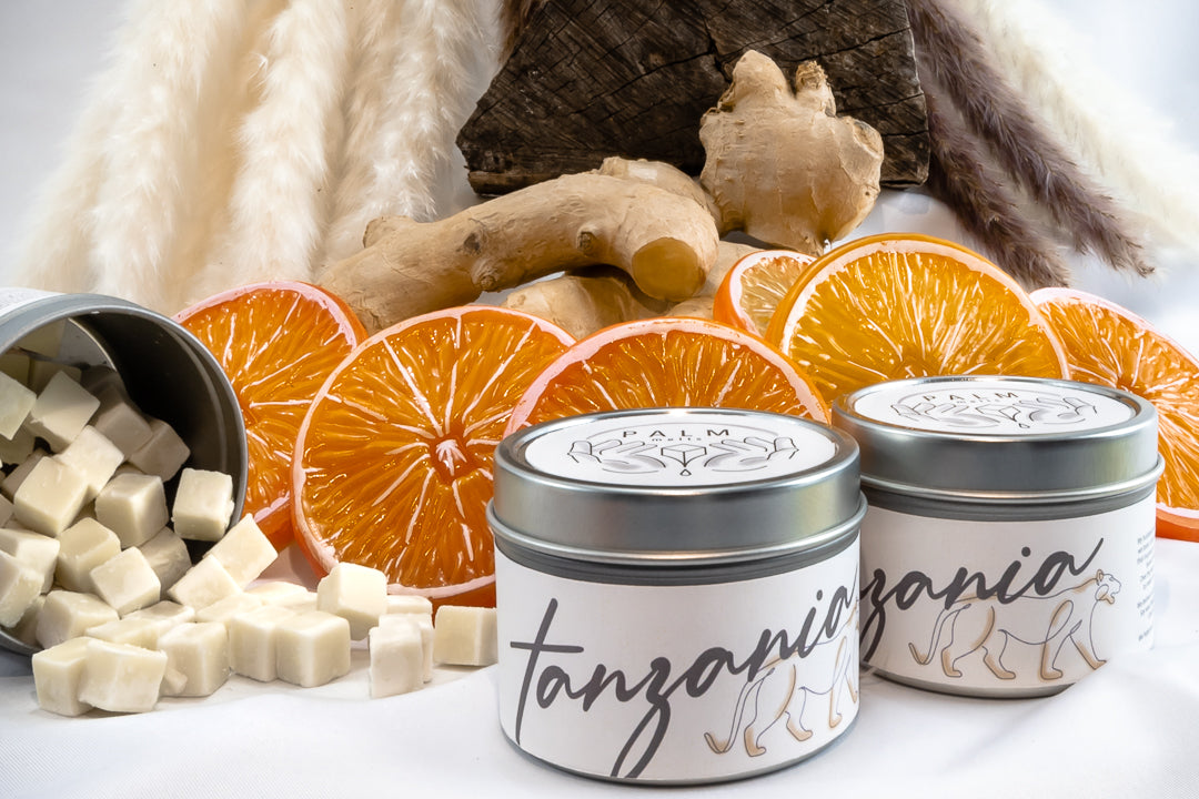 Palm Melts Tanzania body butter cubes