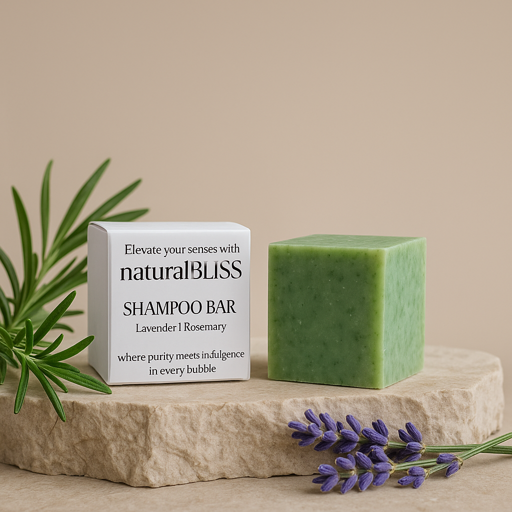 Natural Bliss Rosemary and Lavender shampoo bar
