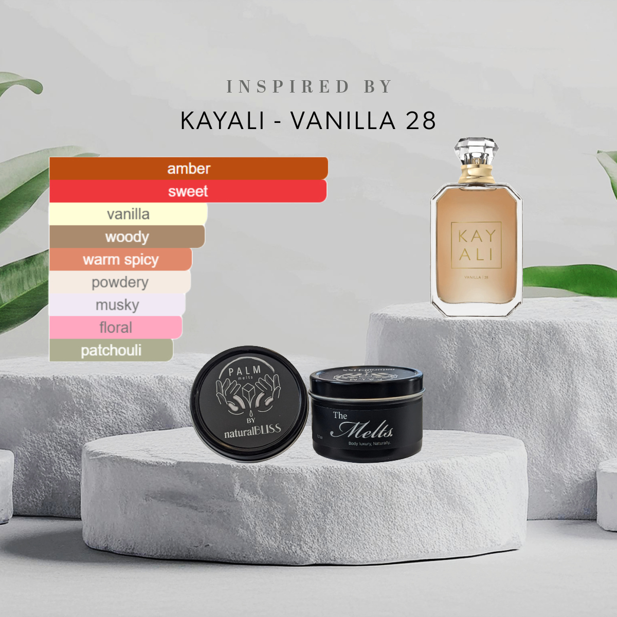 Palm Melts - VANILLA 28 -  KAYALI - (Inspired collection)