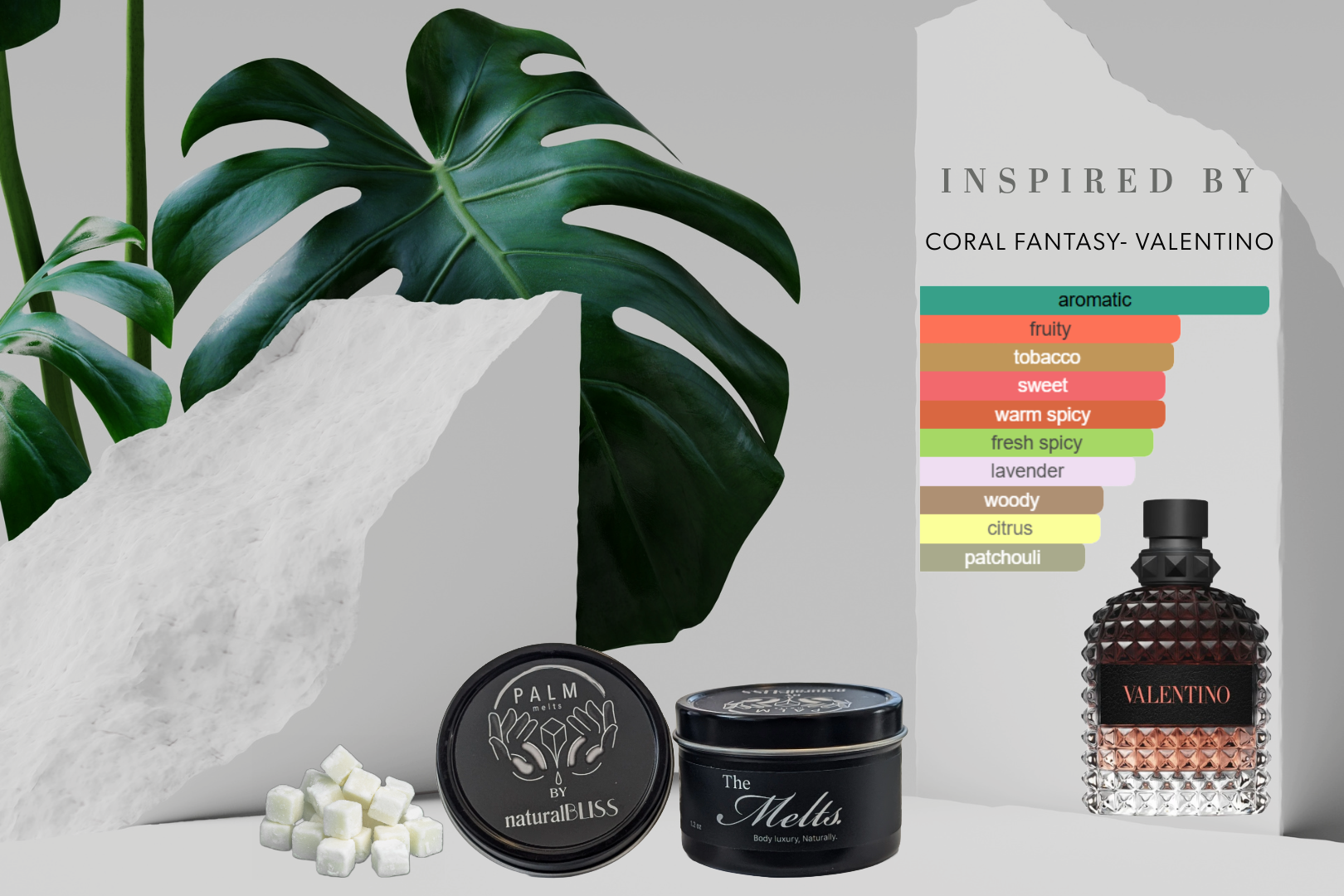 Palm Melts - Coral Fantasy - Valentino (Inspired collection) Palm Melts - Coral Fantasy - Valentino (Inspired collection)