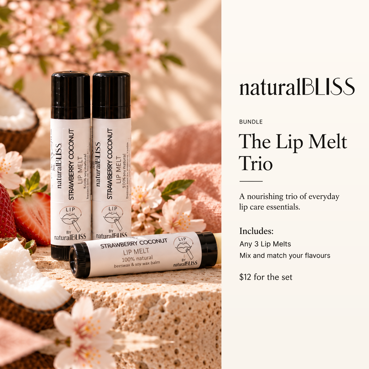 The Lip Melt Trio