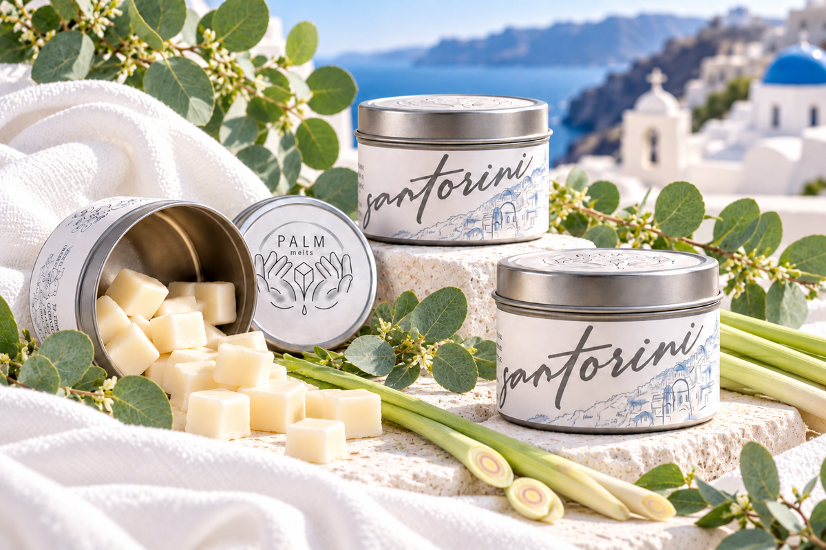 Palm Melts - Santorini