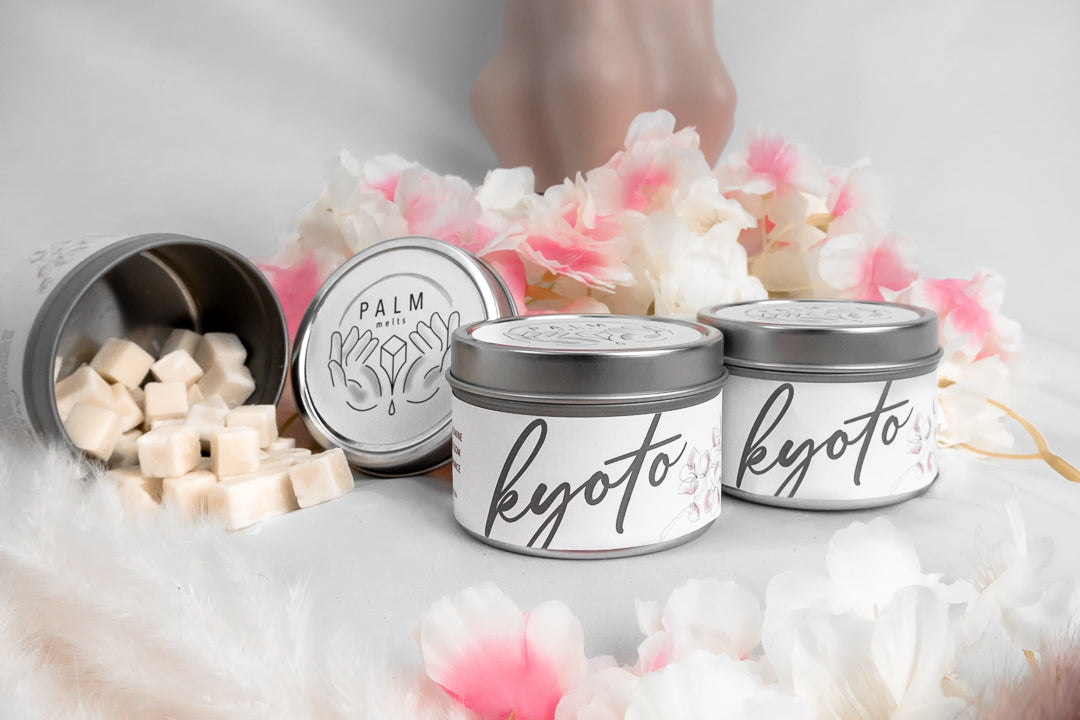 Palm Melts Kyoto body butter cubes
