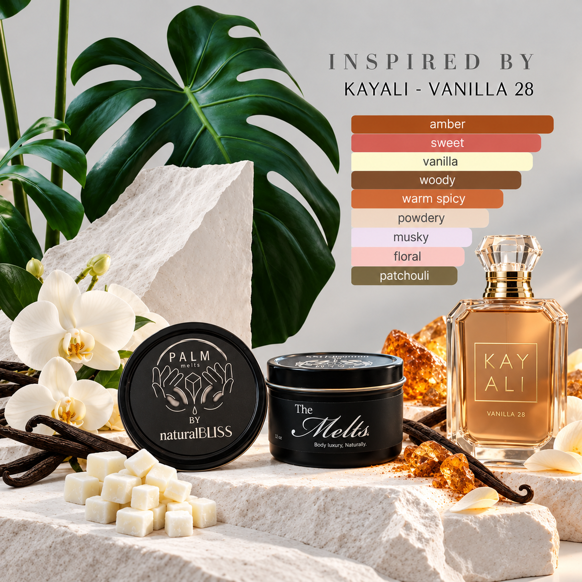 Palm Melts - VANILLA 28 -  KAYALI - (Inspired collection)
